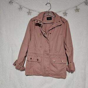Love Tree Womens Medium Rose Jacket Utility Military Earthy Boho Cottagecore